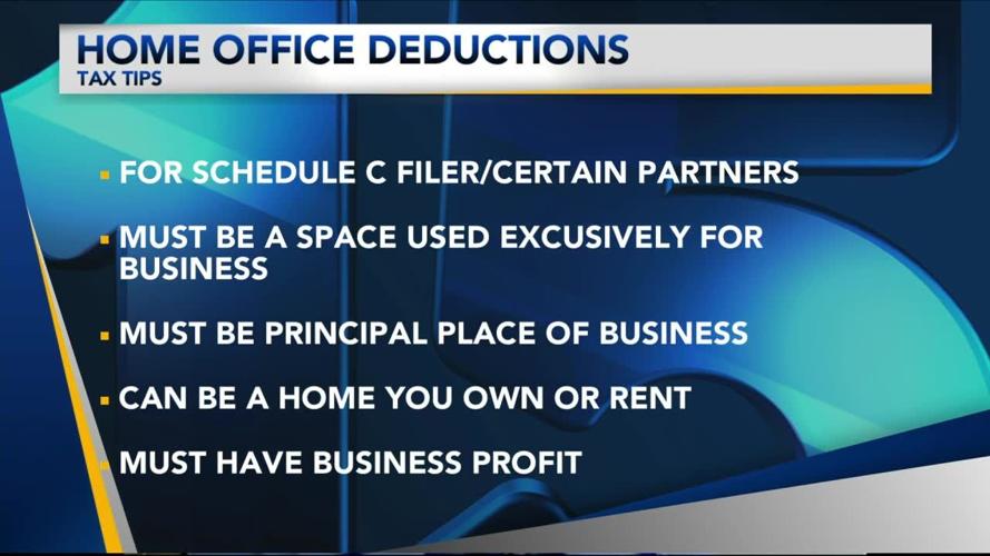 Tax Tips Home Office Deductions News