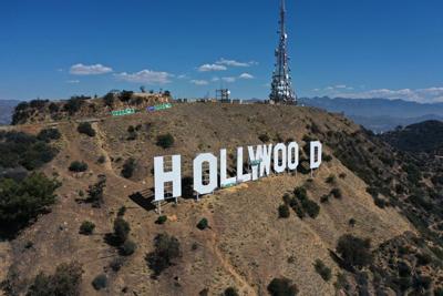 US-ENTERTAINMENT-FILM-HOLLYWOOD SIGN-OFFBEAT