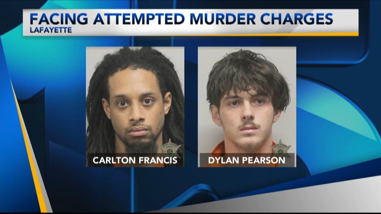 Pair Booked On Attempted Murder, Other Charges In Lafayette Shooting ...