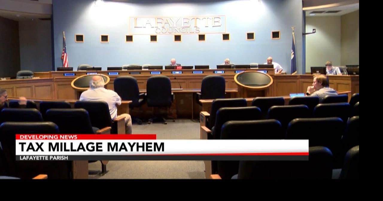 Lafayette Parish Property tax plan Advanced by Council after Guillory