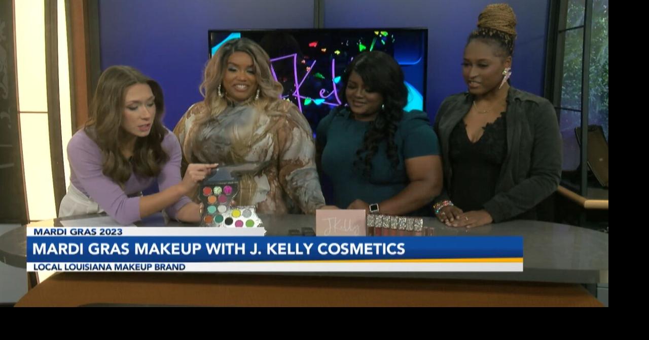 New Iberia Cosmetics Line, J Kelly Cosmetics, Introduces A Louisiana Mardi Gras Makeup Palette