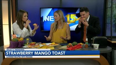 Strawberry Mango Toast