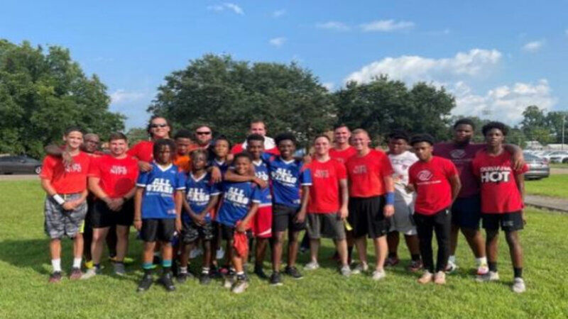 New Iberia Police Played a Game of Flag Football with the Iberia Boys and  Girls Club #24 | Local 