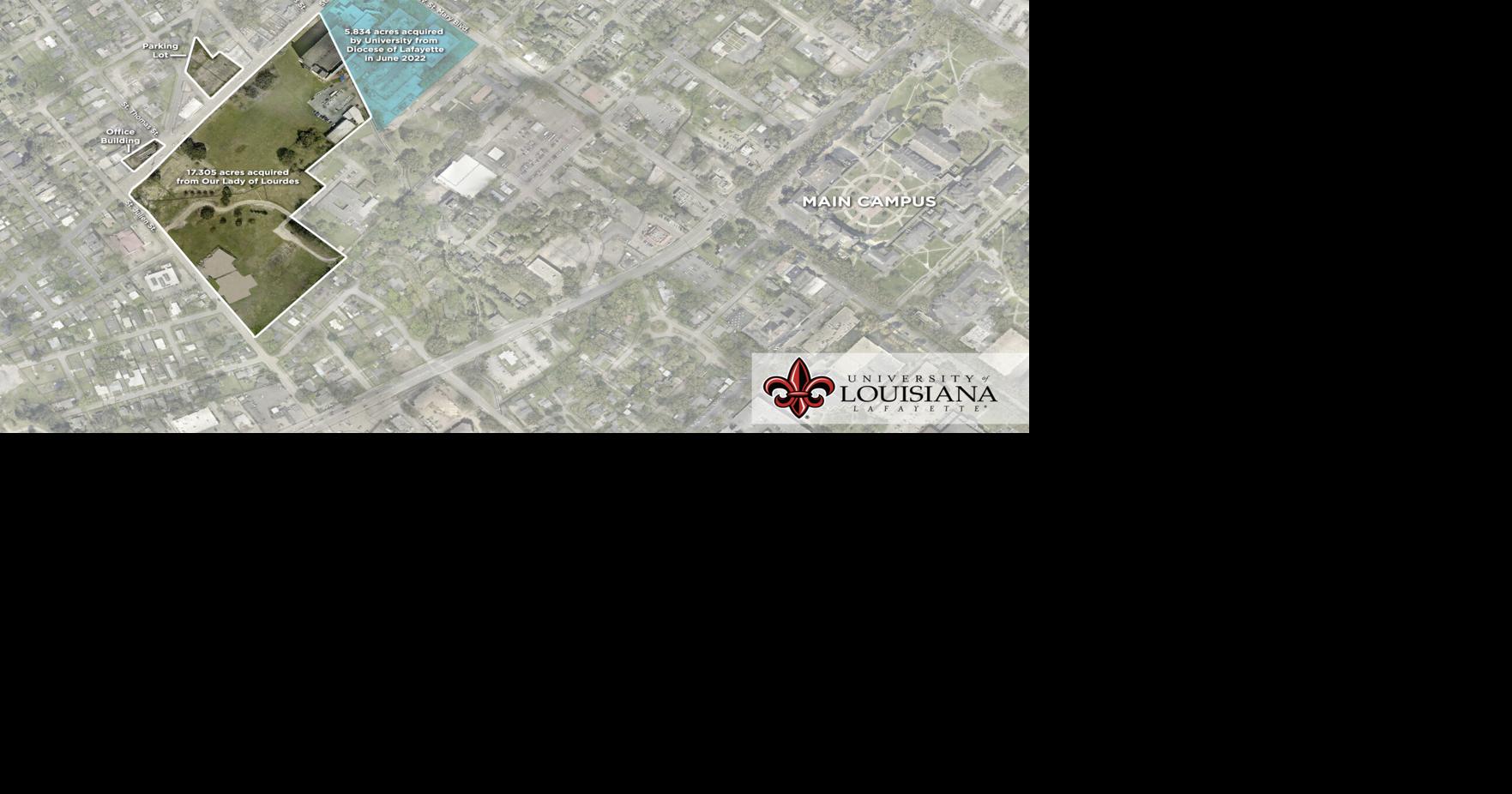 UL Lafayette, Our Lady of Lourdes finalize property acquisition News