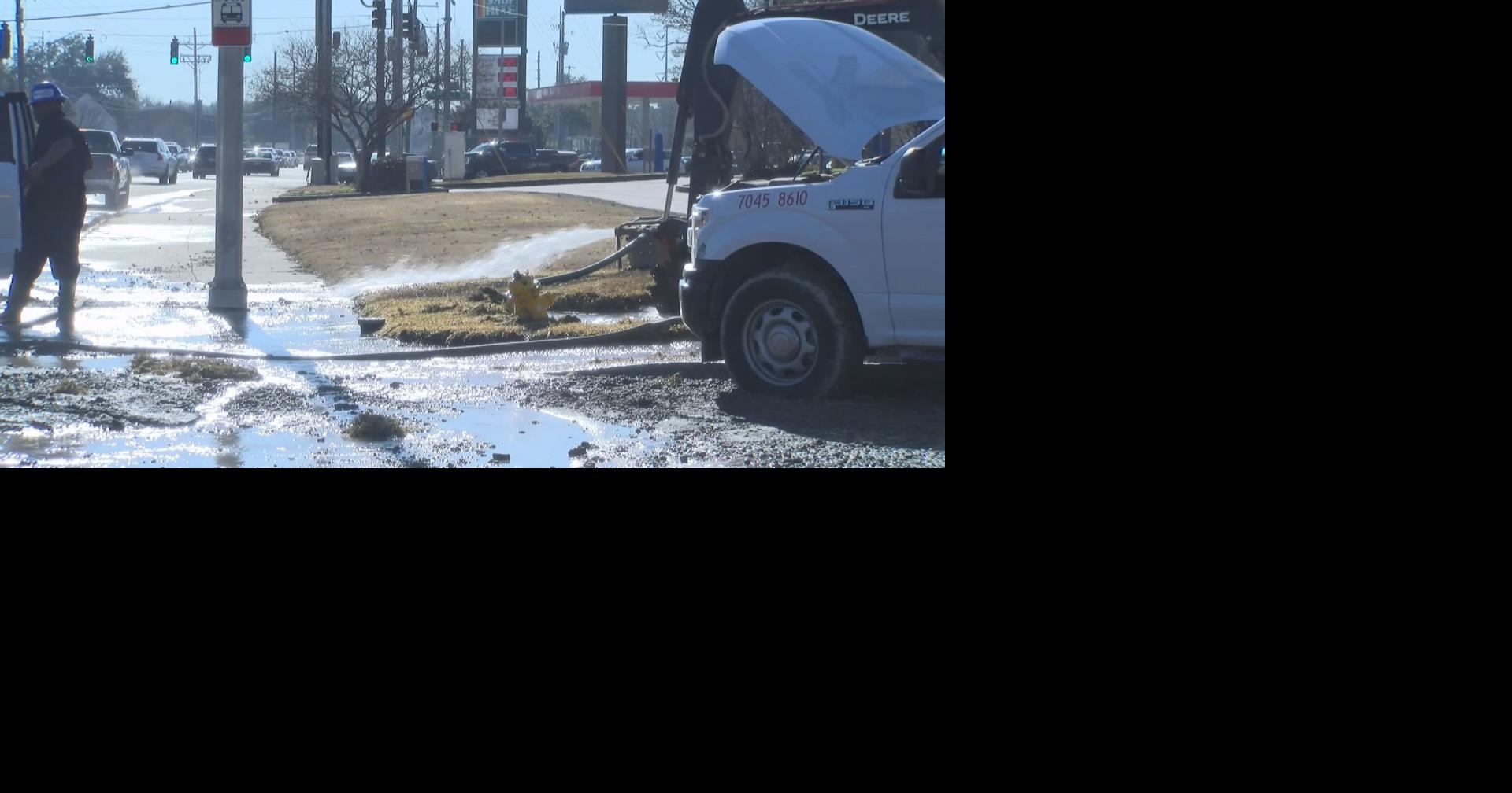 Car hits fire hydrant in Lafayette, leading to emergency repairs