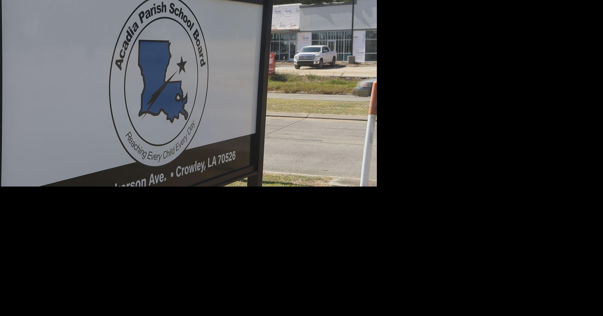 Acadia Parish School Board possibly implementing fourday work weeks