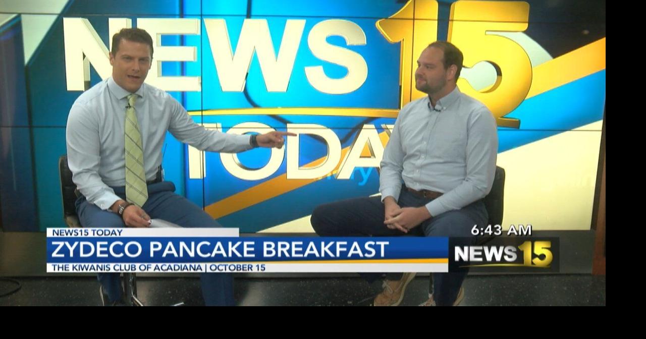 Kiwanis Club of Acadiana talks about the Zydeco Pancake Breakfast Video