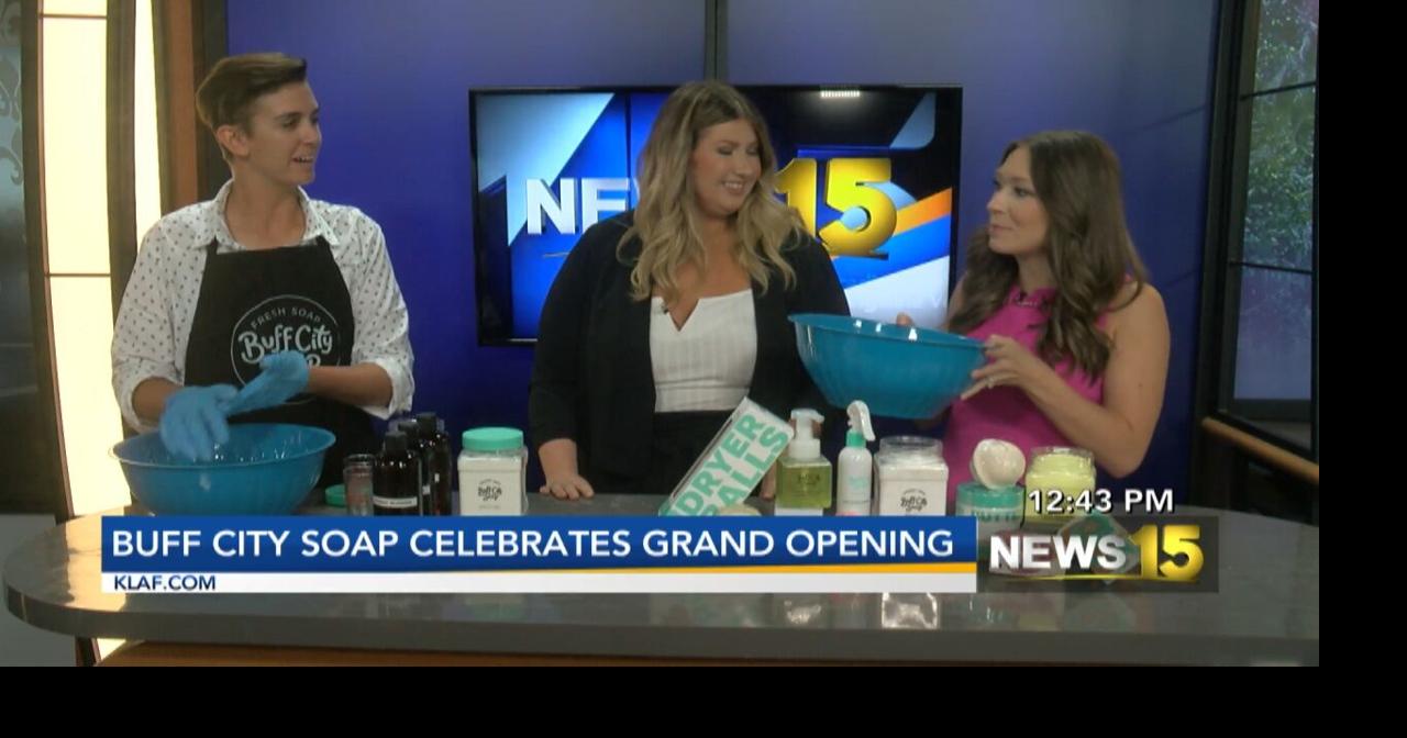 Buff City Soap Celebrates Grand Opening Video