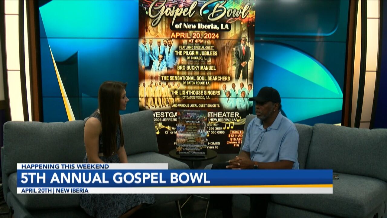 5th Annual Gospel Bowl Uplifting the Community In New Iberia April 20th