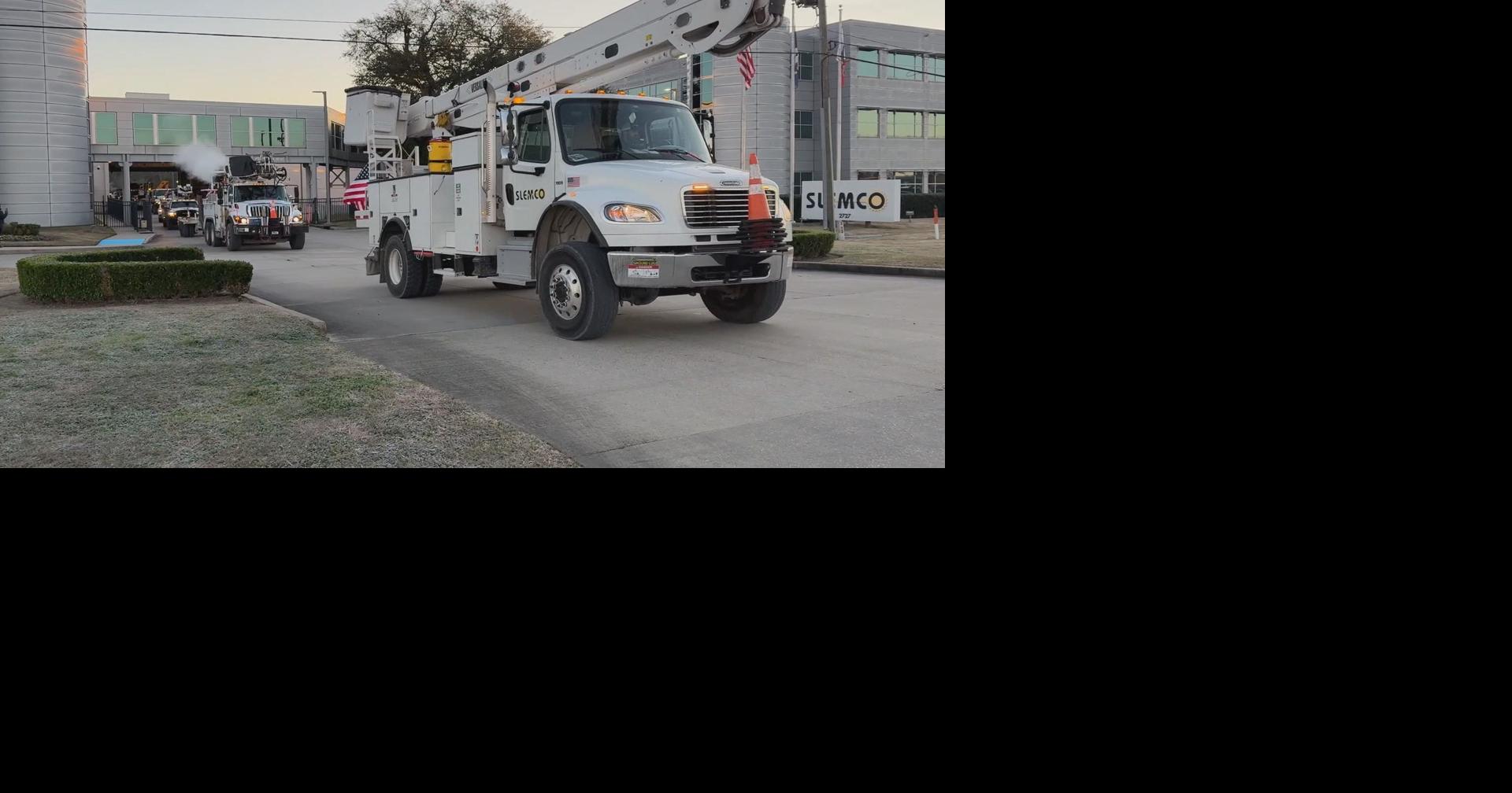 SLEMCO sends crews to Mississippi to help restore power