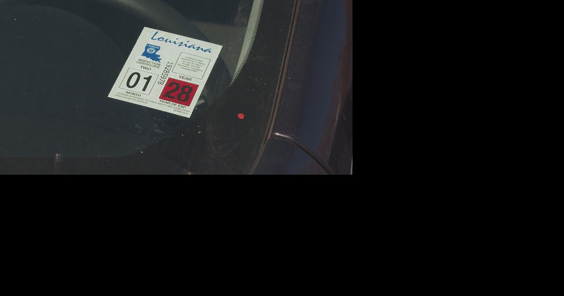 Louisiana lawmaker plans push to end inspection sticker requirement