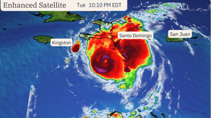 Hurricane Beryl weakens slightly on trek through Caribbean Sea | Tracking  The Tropics | kadn.com