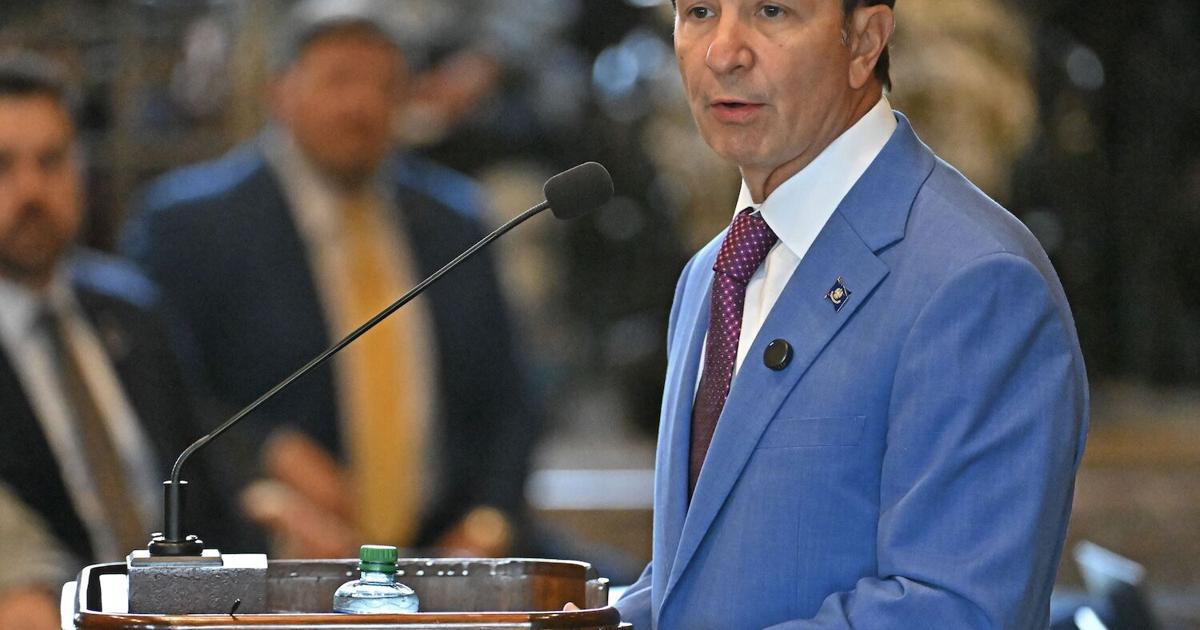 Gov. Landry rails on insurance companies & trial lawyers in speech to open legislative session | News Gov. Landry rails on insurance companies & trial lawyers in speech to open legislative session | News