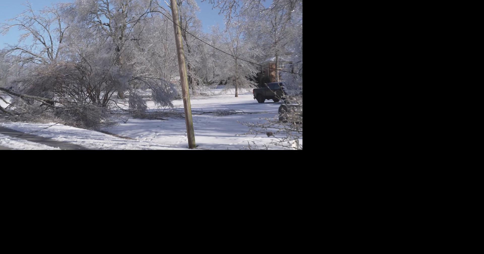 Mississippi, Tennessee brace for lengthy recovery from from severe ice storm