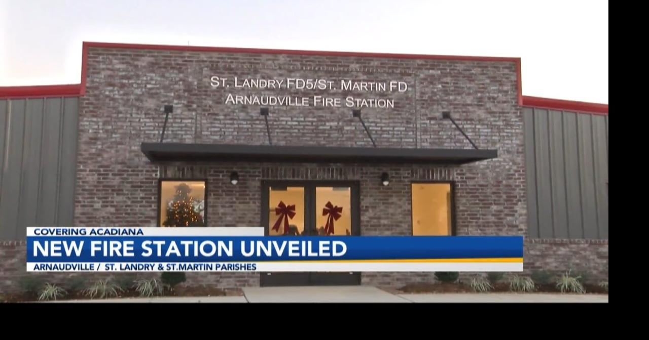 Arnaudville opens new volunteer fire station Local