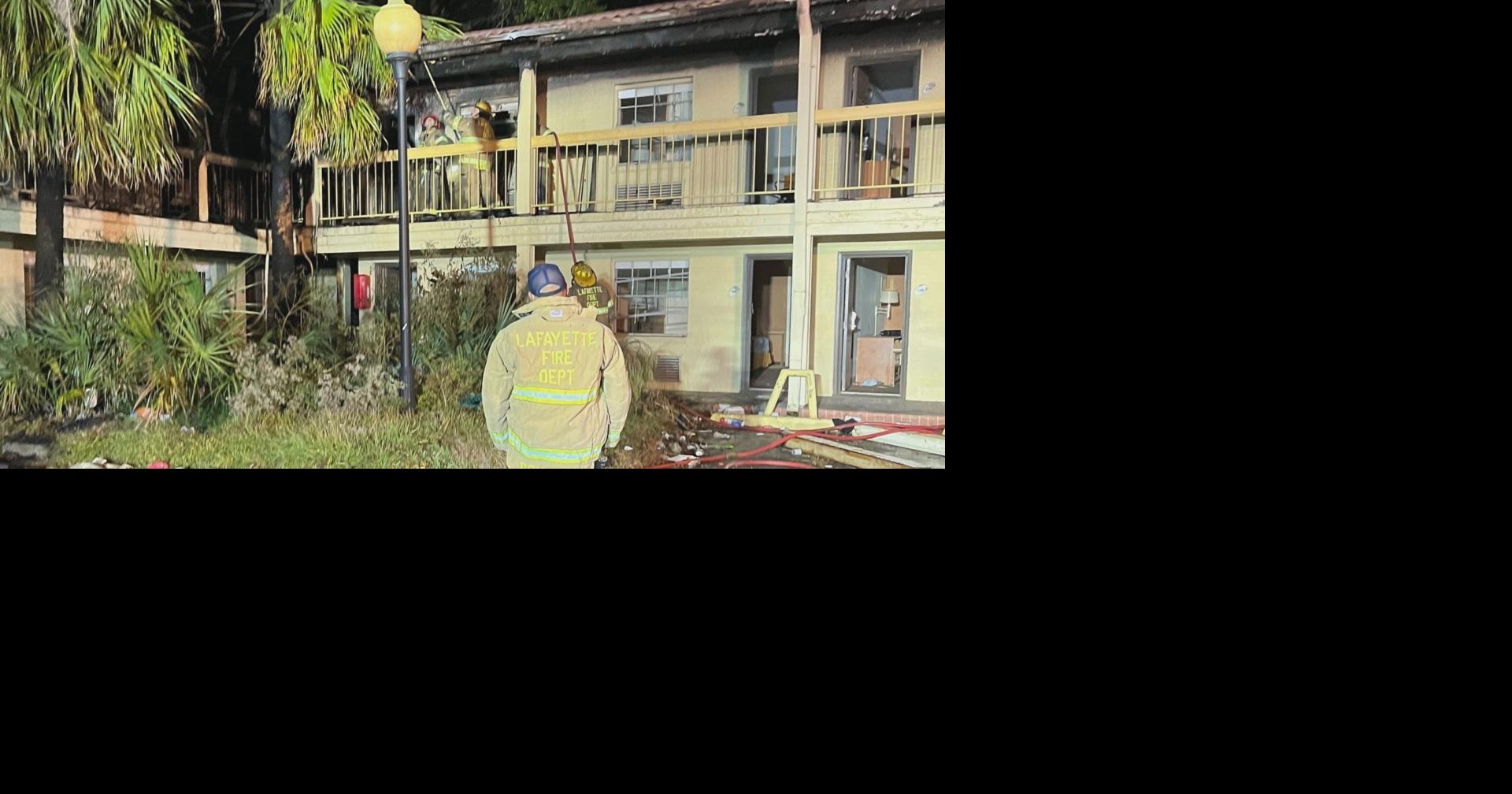 Victim of deadly fire at vacant La Quinta Hotel in Lafayette identified as North Dakota man