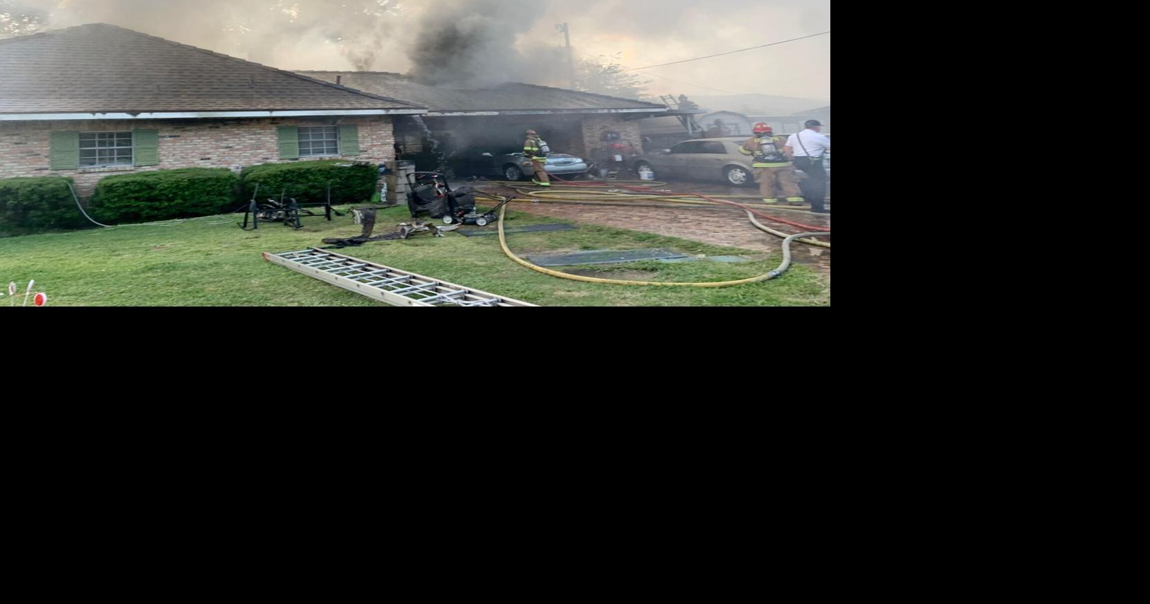 Family of 4 escapes Lafayette house fire that ignited on