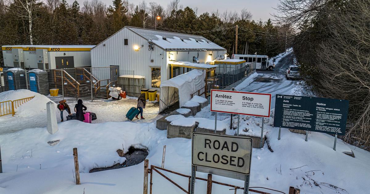 Why the US northern border is experiencing record migration | National