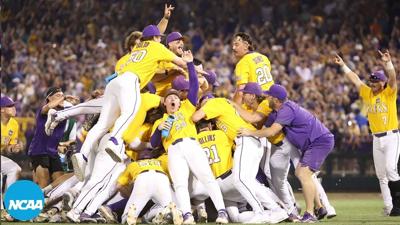 Lsu Tigers 2023 Men's College World Series Champions Players Name