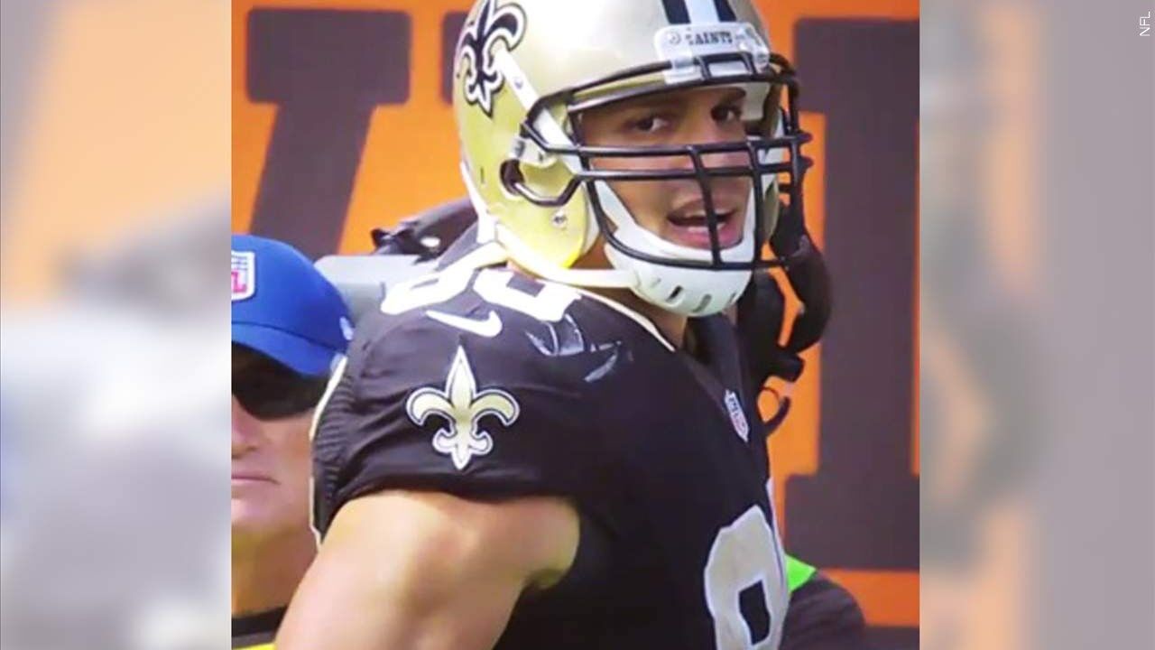 New Orleans Saints tight end Jimmy Graham back where standout