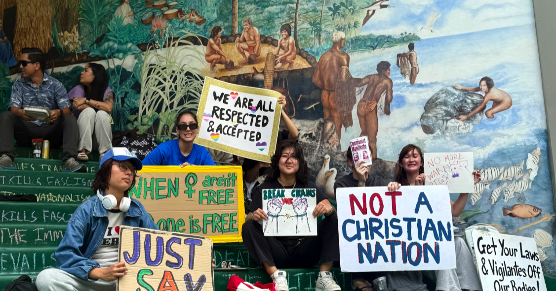 Religion and politics clash at UH Mānoa Campus Center