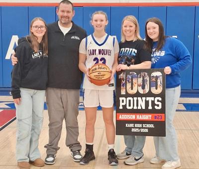 Addison Haight joins elite group of D9 scorers | News | kanerepublican.com