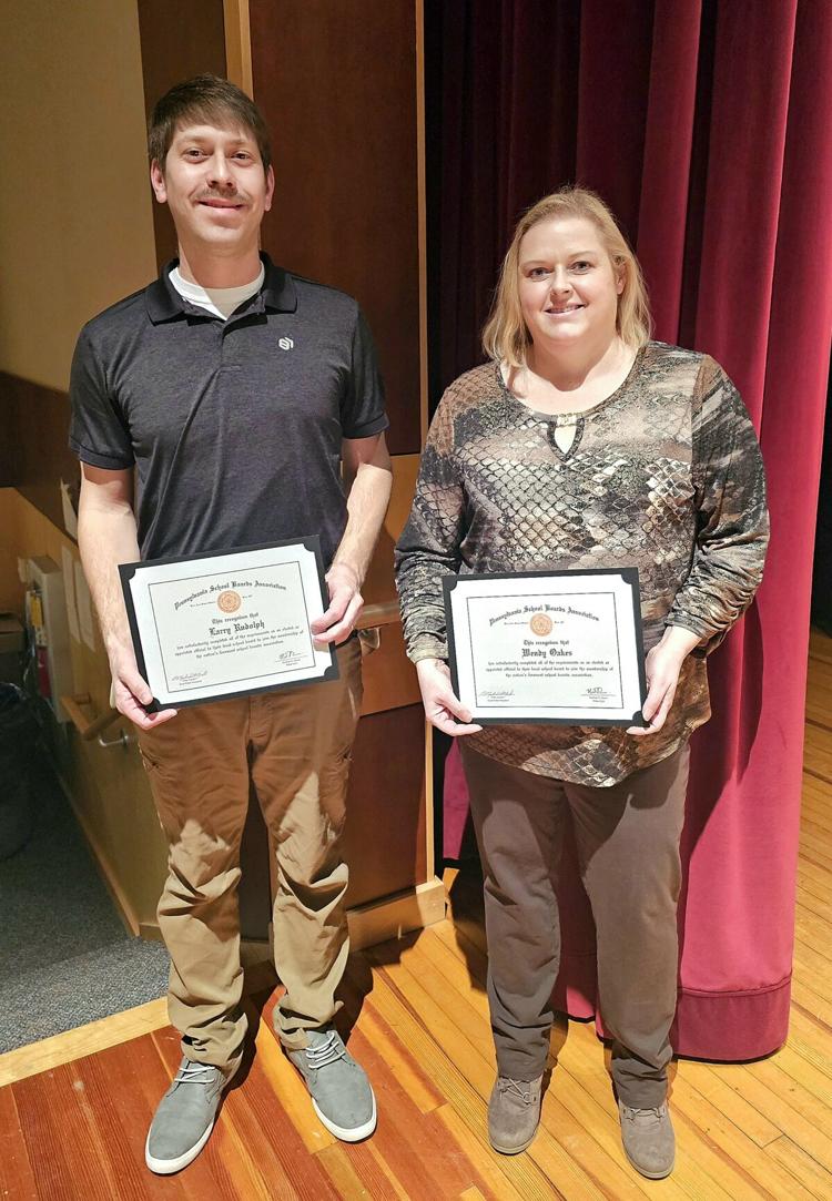 Kane Area School District's updates, recognitions, and approvals