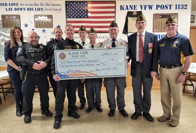 Kane VFW donates for all new KPD Body Cams