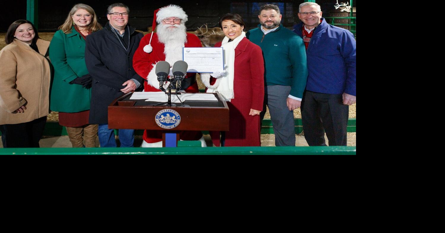 Santa's Reindeer receive clean bill of health for special deliveries across Pennsylvania on Christmas Eve