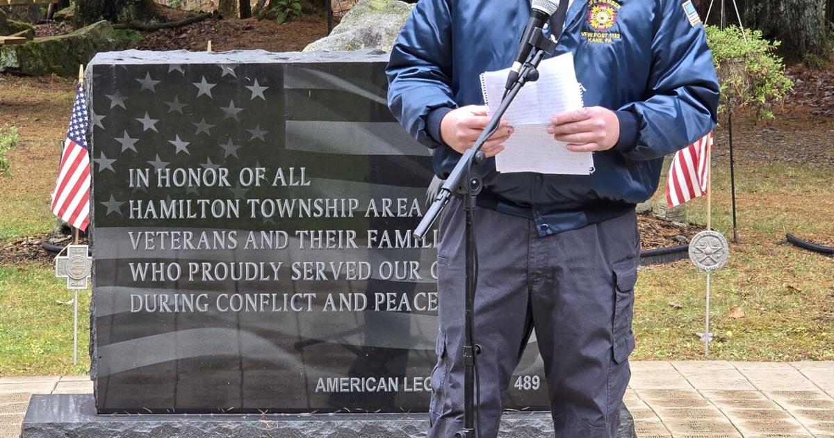 Veteran Ralph Hamilton Hamilton Township Veterans Day Service honors veterans and their ...