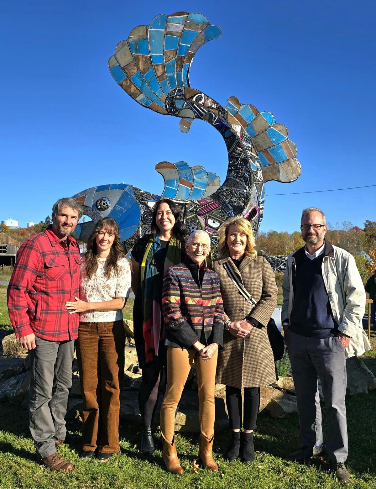 Kane Area Development Center hosts art installation dedication and announces grant from