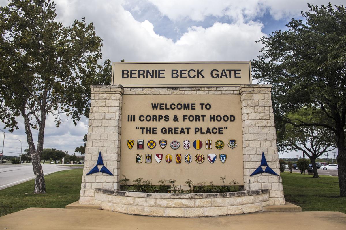 Fort Hood gate