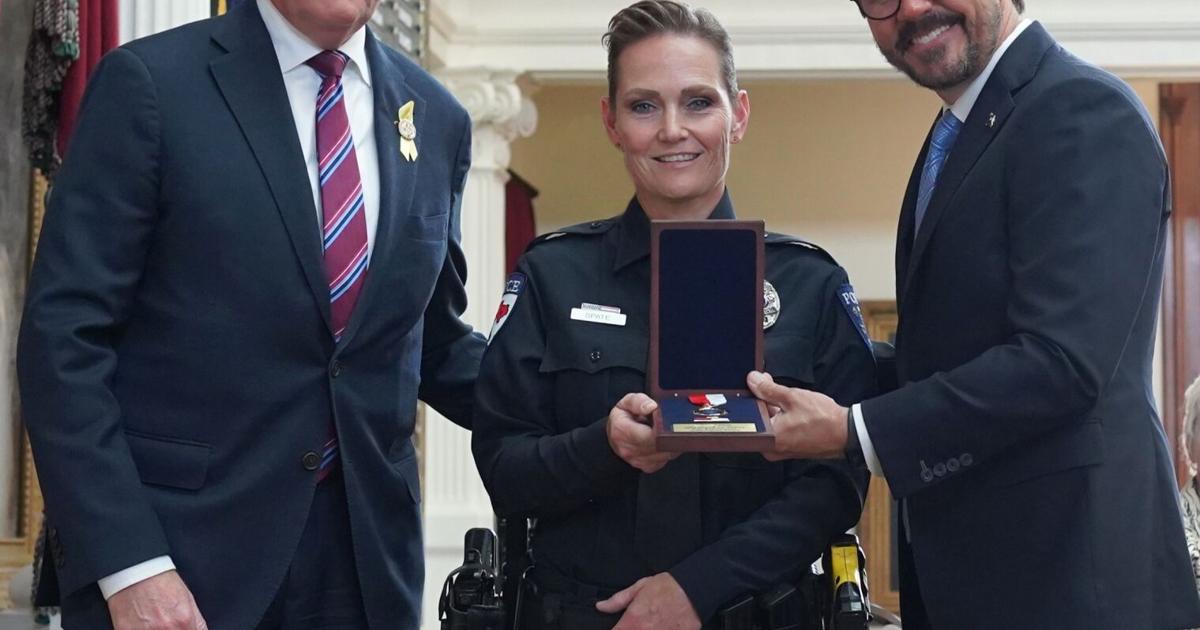 Killeen ISD officer earns state Award for Valor