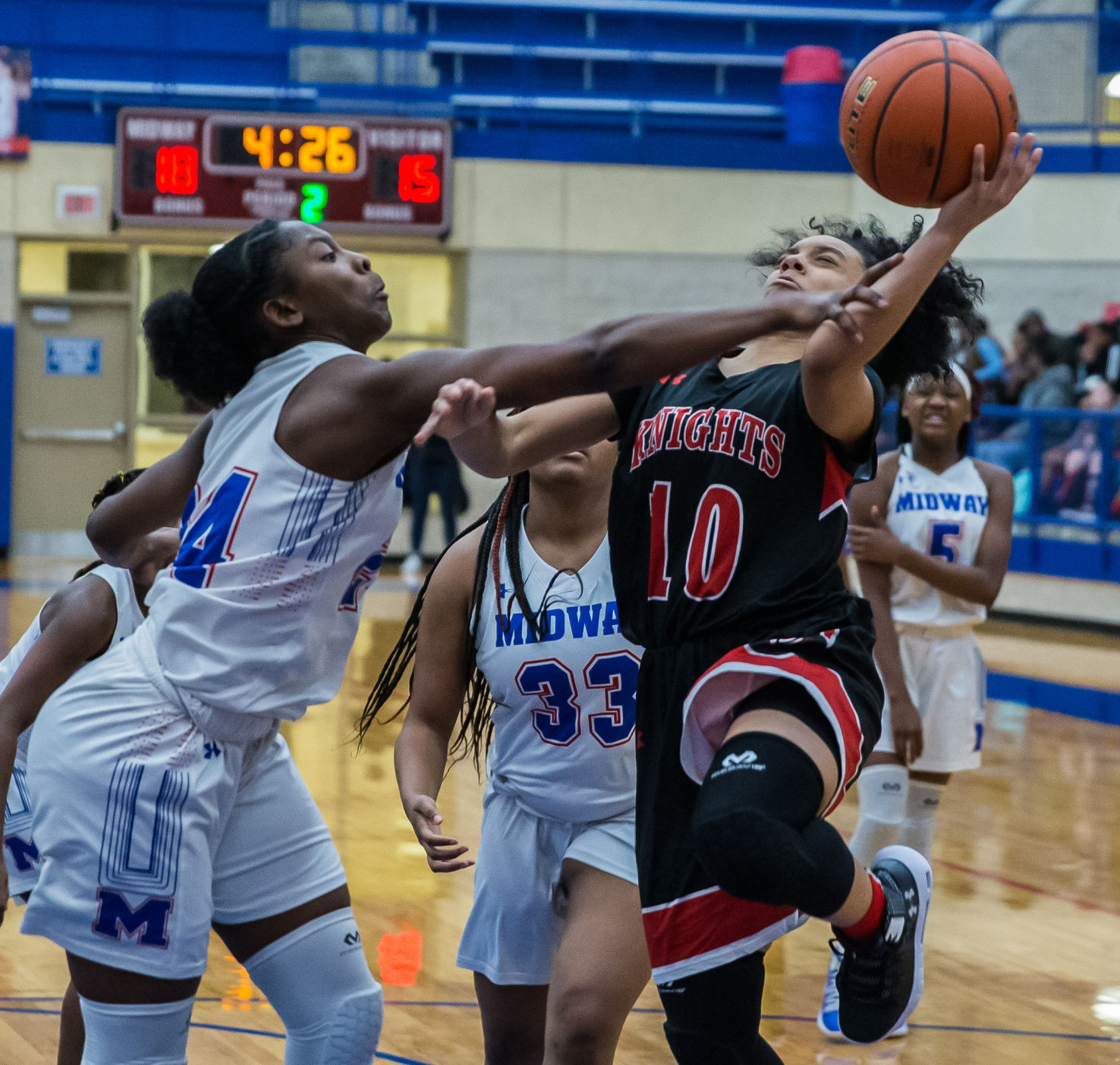 12-6A GIRLS: Lady Knights return to 1st place, clinch playoff spot