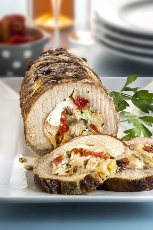 Stuffed pork