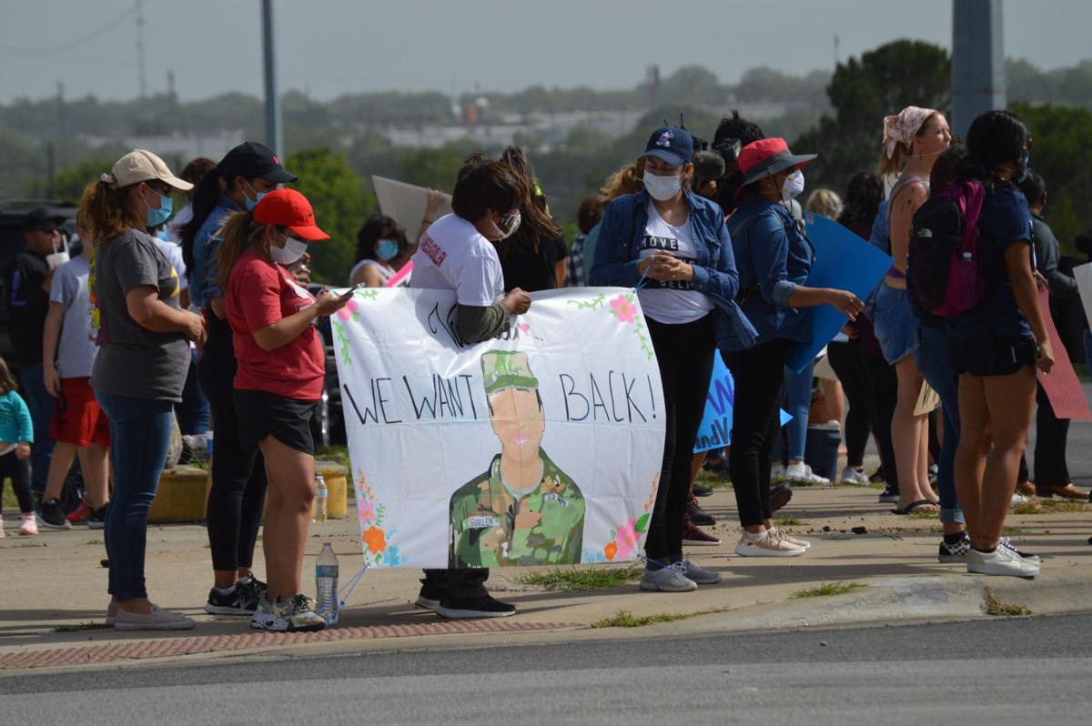 Protests Continue For Pfc Vanessa Guillen Local News Kdhnews Com