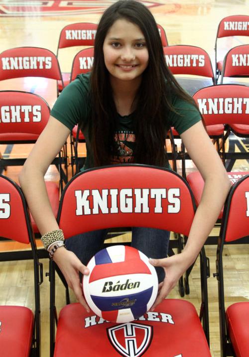 Heights' Volleyball Signing