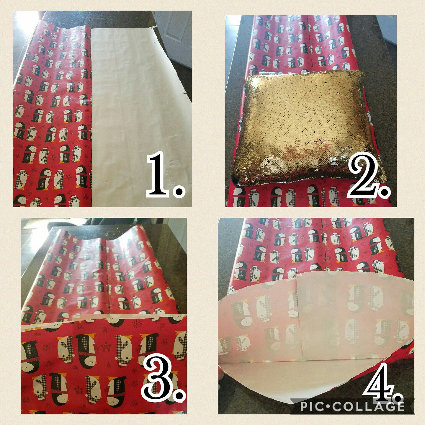 How to make a 2024 bag out of wrapping paper