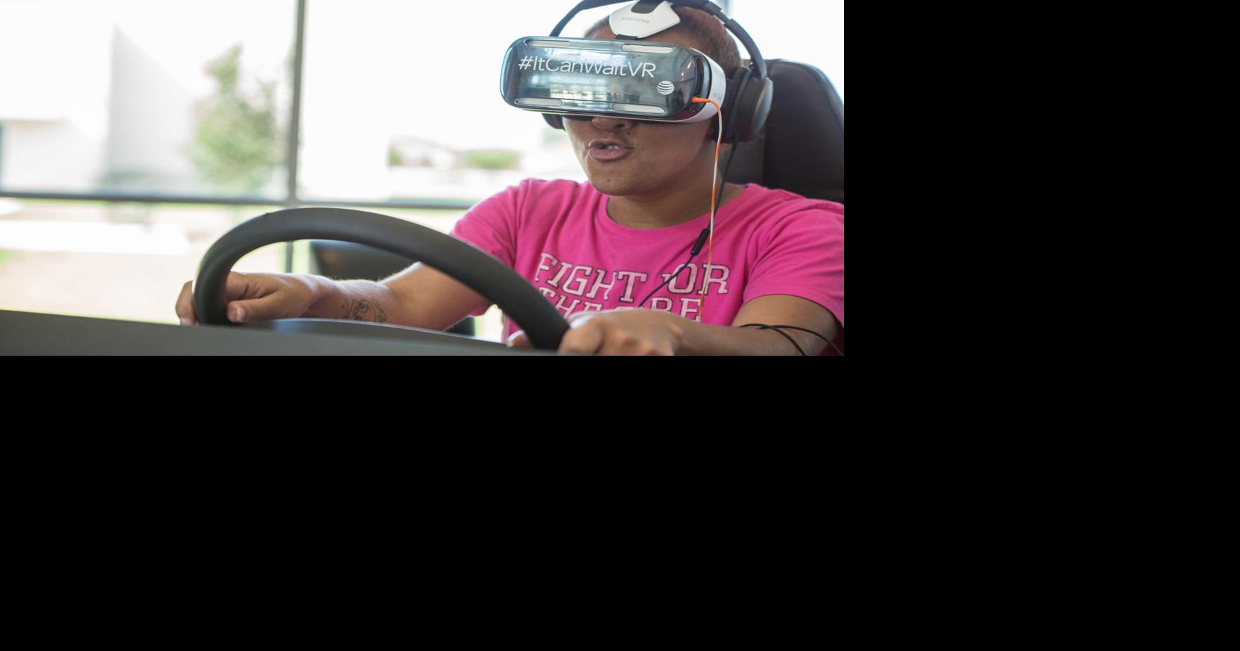 Virtual reality simulator illustrates the dangers of distracted driving Local News