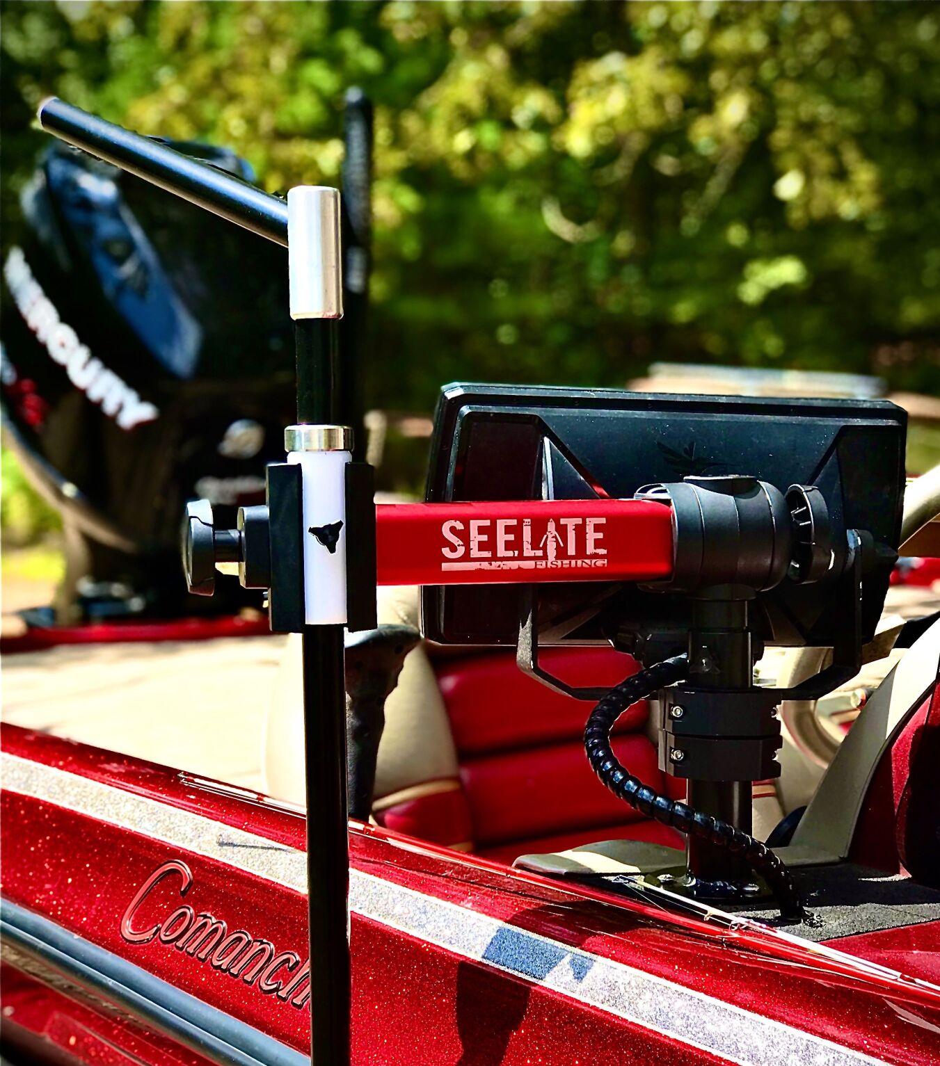 BOB MAINDELLE Transducer poles that optimize Garmin LiveScope