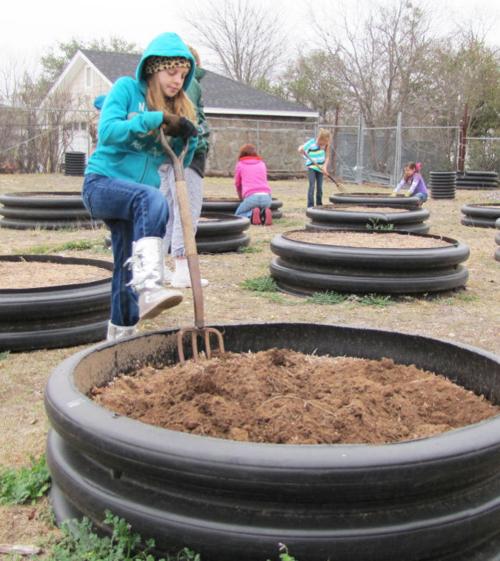 Community gardening in Gatesville