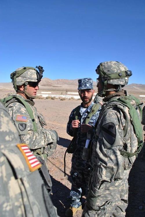Greywolf soldiers at National Training Center