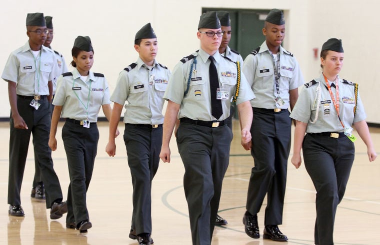 High School JROTC Students Face Real Army Inspections | Military ...