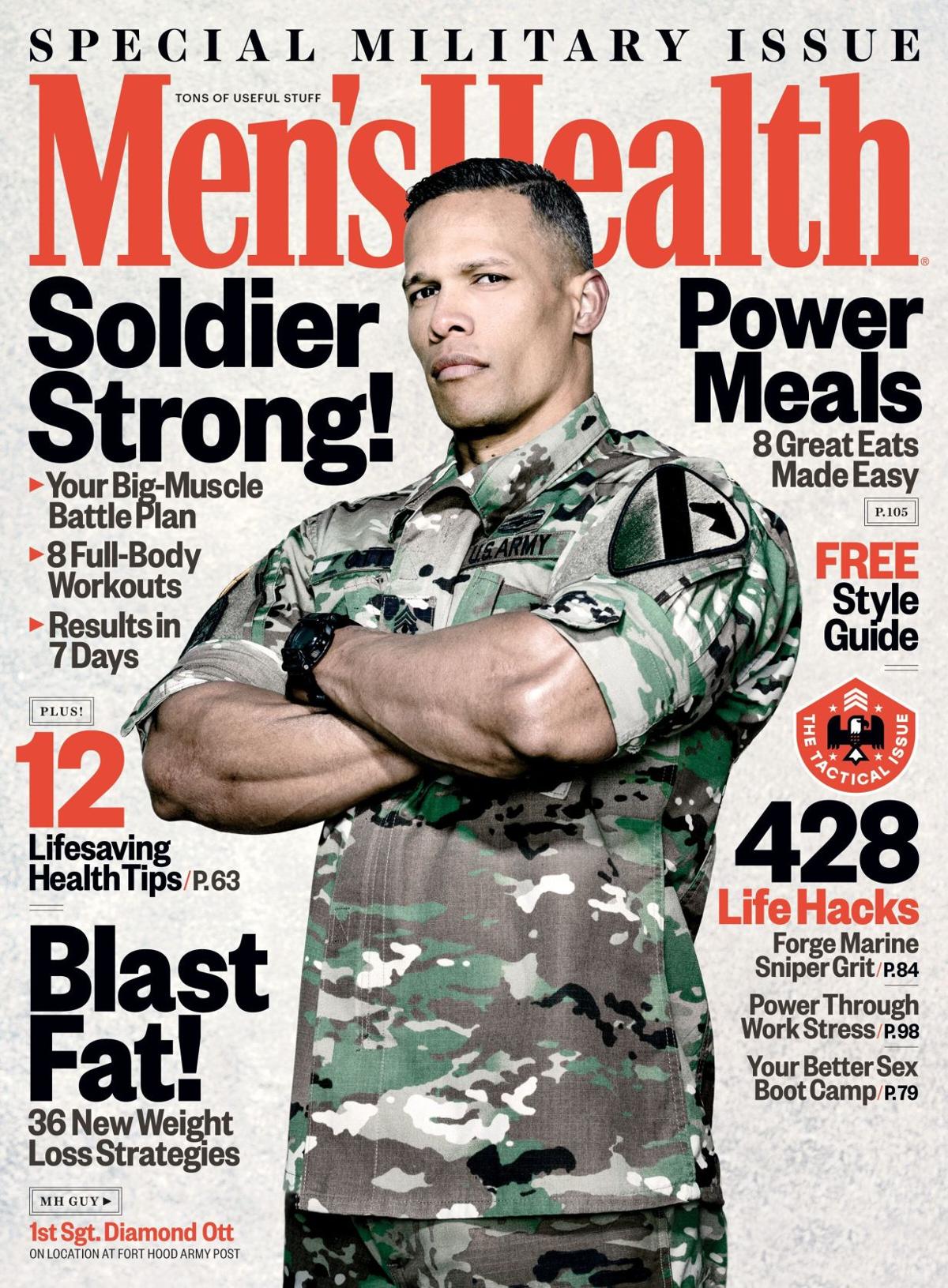 Fitness battle plan: Fort Hood soldier graces the cover of ...