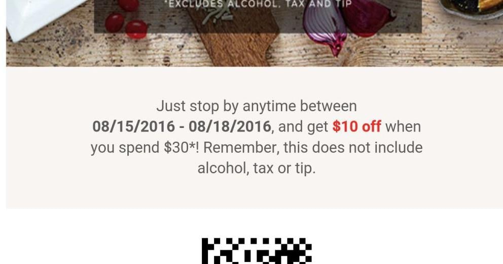 Chilis 10 off Coupon! Savealotmom