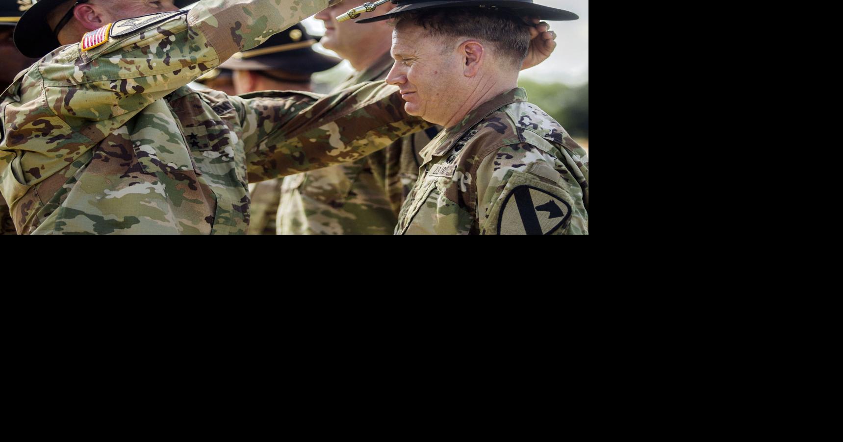 First Team says hail and farewell to senior leaders | Military ...