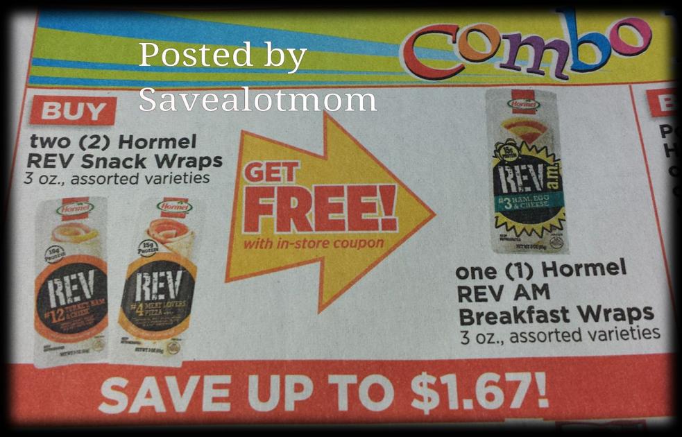 buy 2 rev wraps get 1 breakfast rev wraps for free at heb save a lot mom kdhnews com killeen daily herald