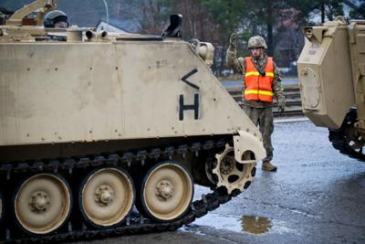 Fort Hood soldiers in Europe