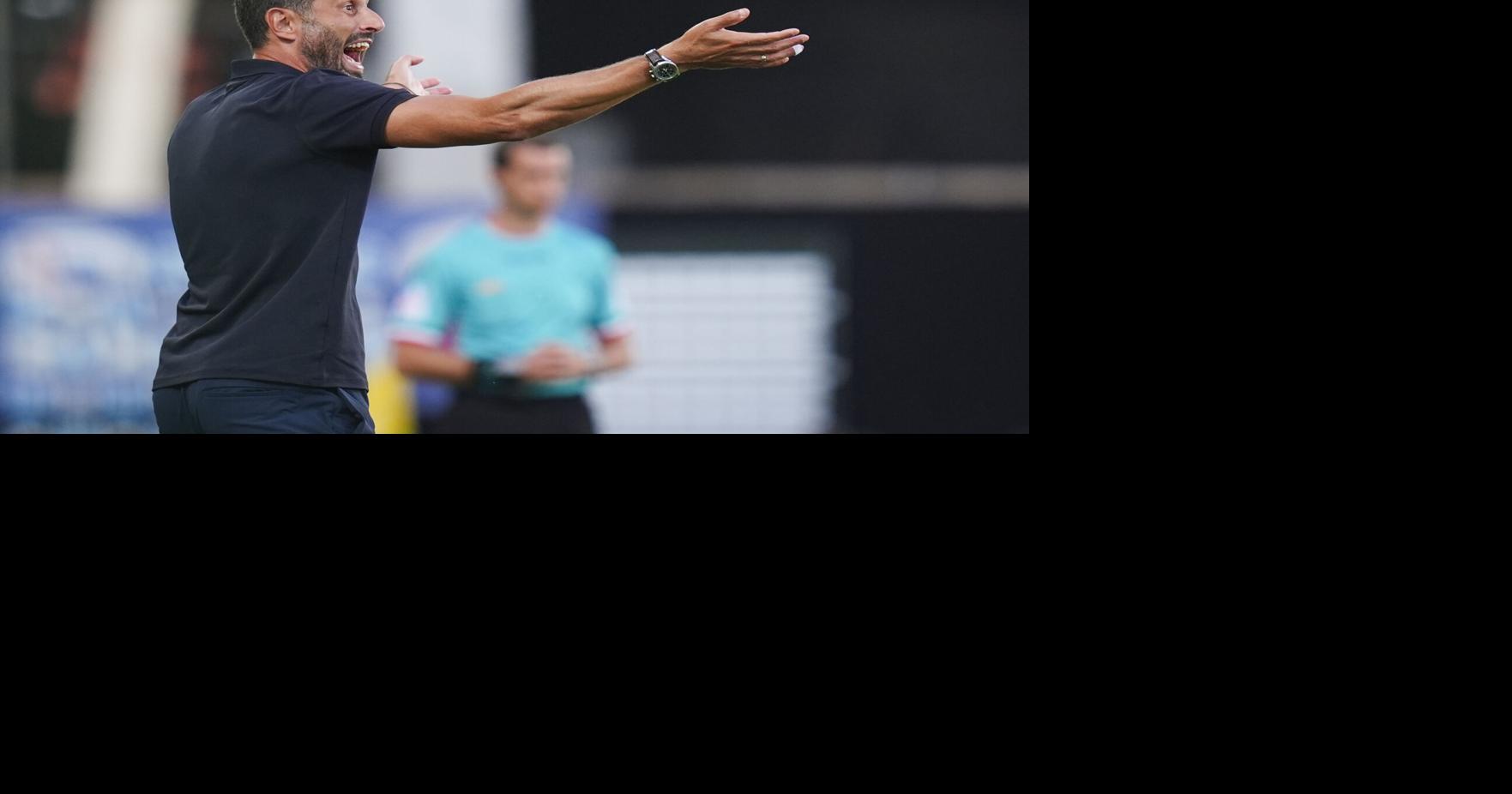 Grosso at Fiorentina is first coach fired this season in Europe's 5 biggest leagues