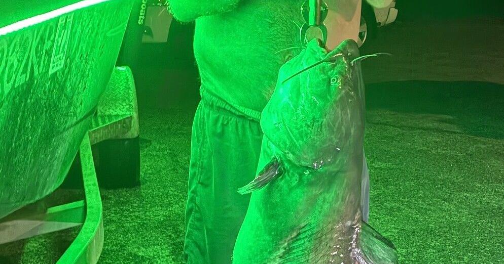 BOB MAINDELLE: Record blue catfish landed at Stillhouse